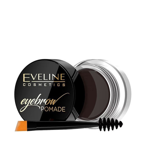 Eveline Eyebrow Pomade Long Lasting Waterproof Creamy Formula No. 02 Soft Brown 12ml