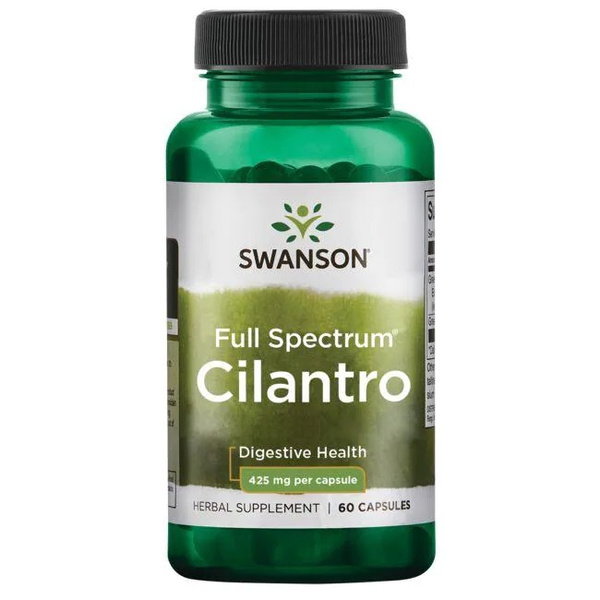 Swanson Full Spectrum Cilantro 425mg 60 Capsules