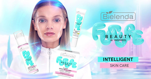 Bielenda Future Beauty Rainbow Nawilżająco - Wygładzający Krem - Beauty Maker dla Skóry Suchej Normalnej i Mieszanej 50ml