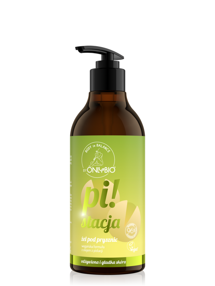 OnlyBio Body in Balance Cleansing Moisturizing Shower Gel Pistachio 400ml