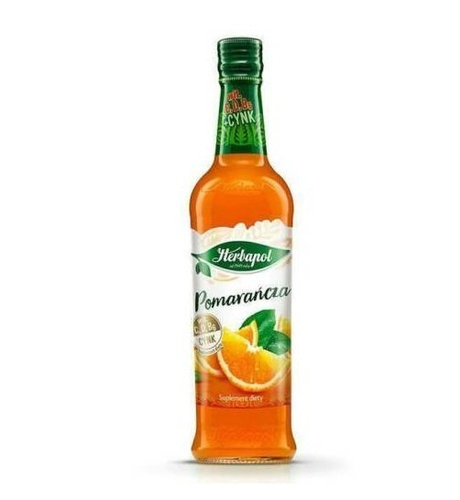 Herbapol Orange Flavored Syrup with Witamin D 420ml