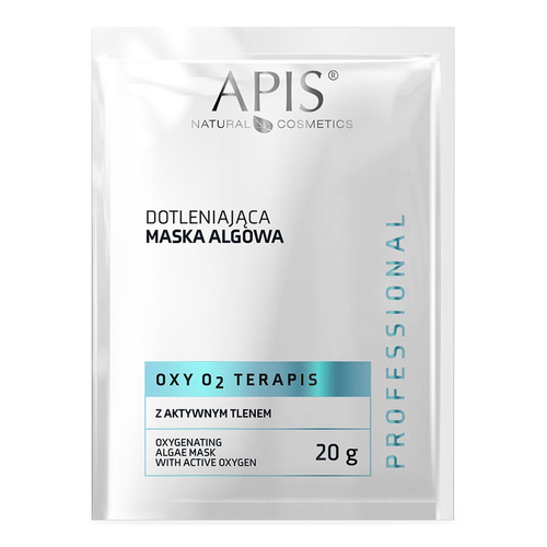 Apis Oxy O2 Therapies Dotleniajaca Maska Algowa z Aktywnym Tlenem dla Skóry Szarej Pozbawionej Blasku 20g