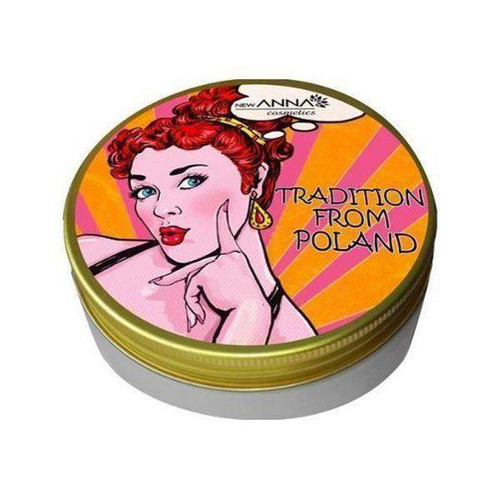 New Anna Tradycyjna Maska do Włosów z Naftą Kosmetyczną Olejem Arganowym Rycynowym Drożdżami Ekstraktem z Jajka i Cytryny 300ml
