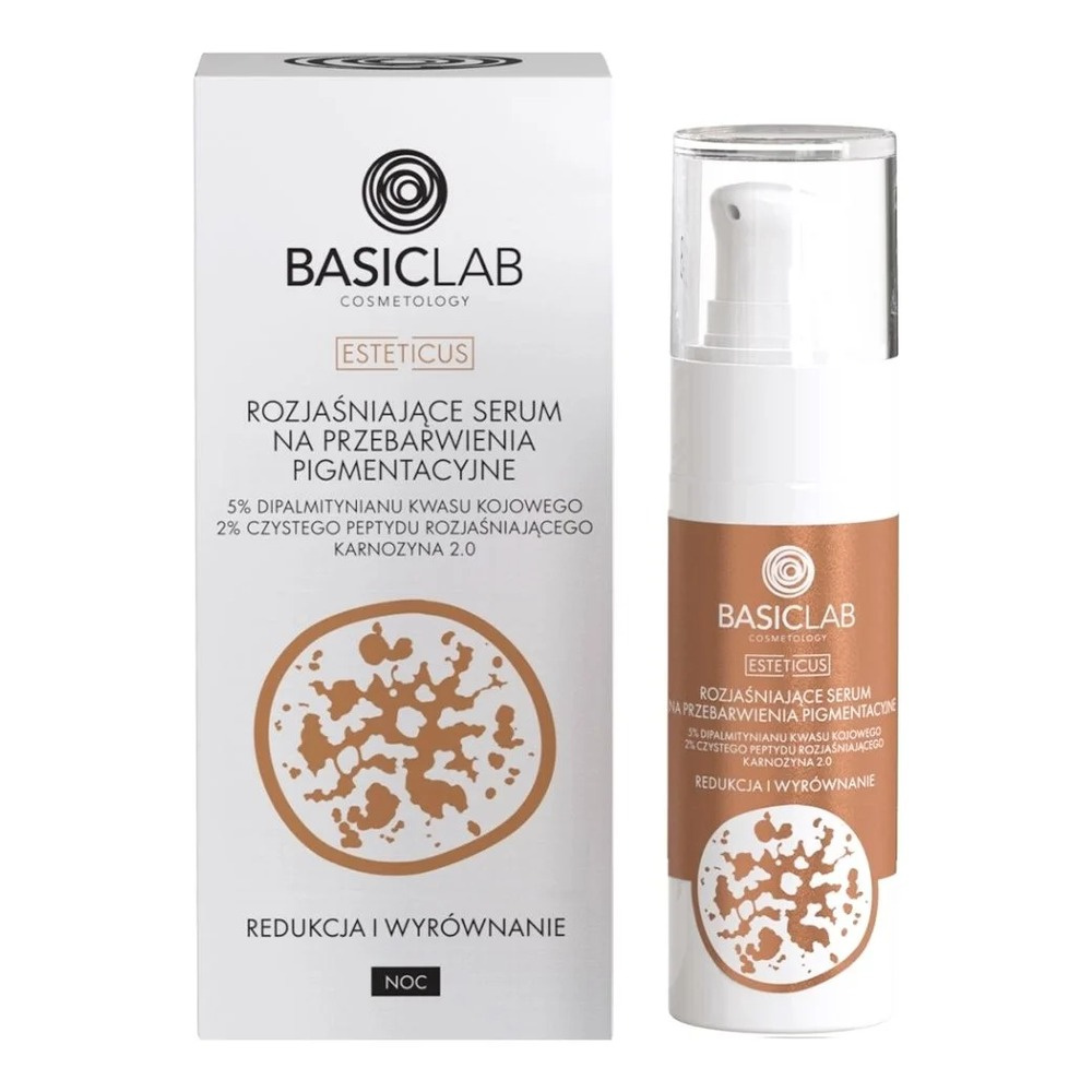 BasicLab Cosmetology Serum Rozjaśniające na Przebarwienia Melasma 30ml