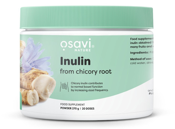 Osavi Inulin from Chicory Root Powder for Digestion and Gut Health 270g
