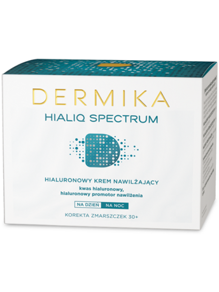 DERMIKA Hialiq Spectrum, Hialuronowy Krem nawilżający 30 + 50ml