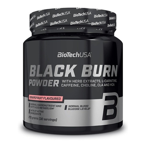 BioTechUSA Black Burn Powder Marakuja Formuła Termogeniczna na Kontrolę Wagi 210g