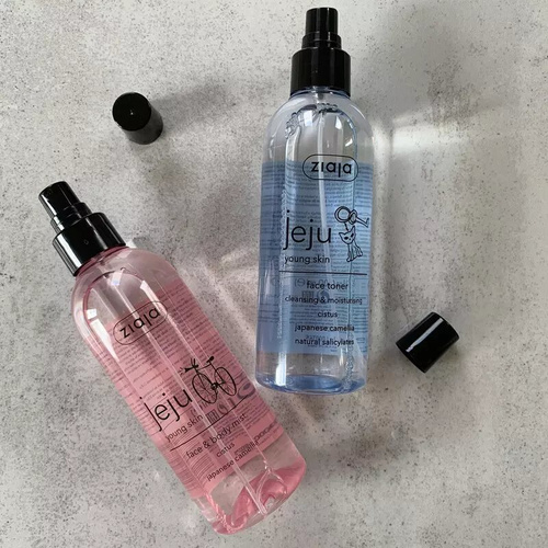 Ziaja Jeju Young Skin Face Body Mist with Mango Coconut Papaya Vegan 200ml