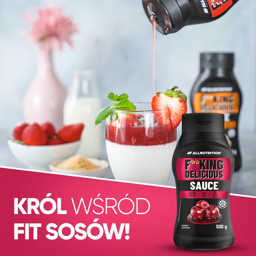 Allnutrition Fitking Delicious Niskokaloryczny Sos Słony Karmel 500g