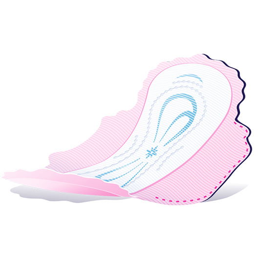 Bella Perfecta Ultra Rose Extra Soft Sanitary Pads 10 Pieces