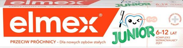 Elmex Junior Toothpaste against caries for children 6 - 12 years 75ml Best Before 31.07.26