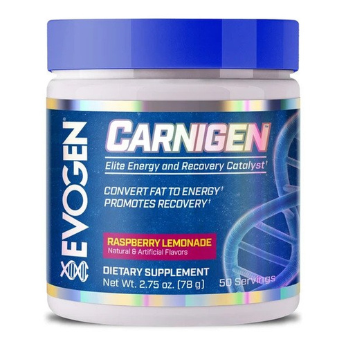 Evogen Carnigen Mieszanka L-karnityny, Malinowa Lemoniada 78g