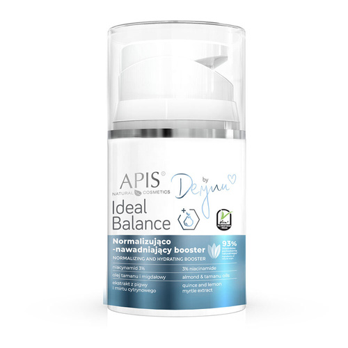 Apis Ideal Balance by Deynn Normalizująco-Nawadniąjacy Booster dla Skóry Tłustej i Problematycznej 50ml