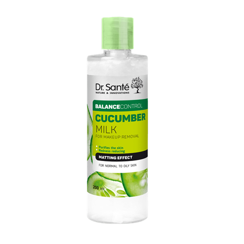 Dr.Sante Cucumber Balance Control Normalizujące Mleczko do Demakijażu 200ml