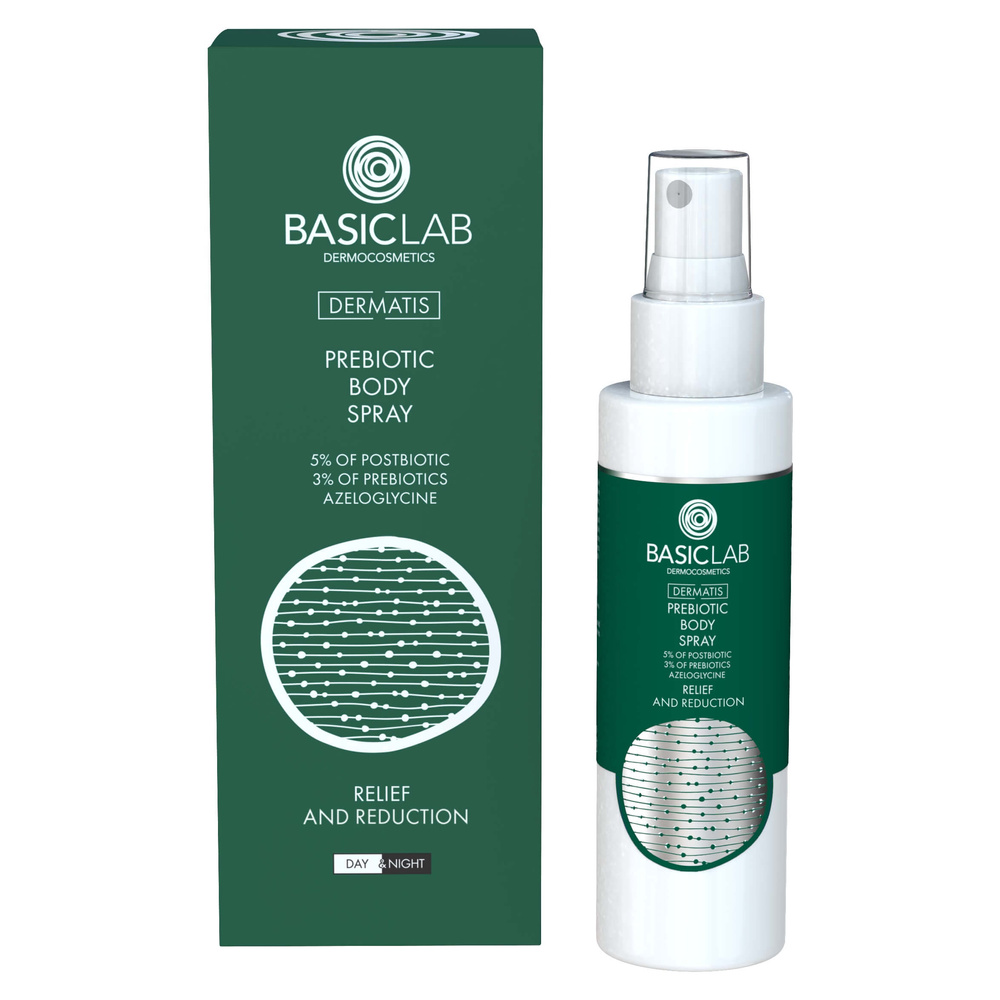 BasicLab Dermocosmetics Dermatis Prebiotic Body Spray 100ml