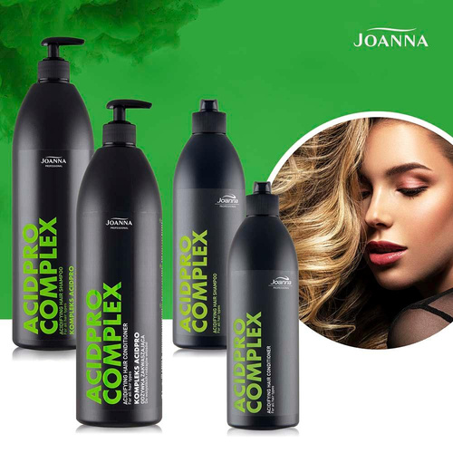 Joanna Professional AcidPro Complex Zakwaszający Szampon dla Każdego Rodzaju Włosów 1000ml