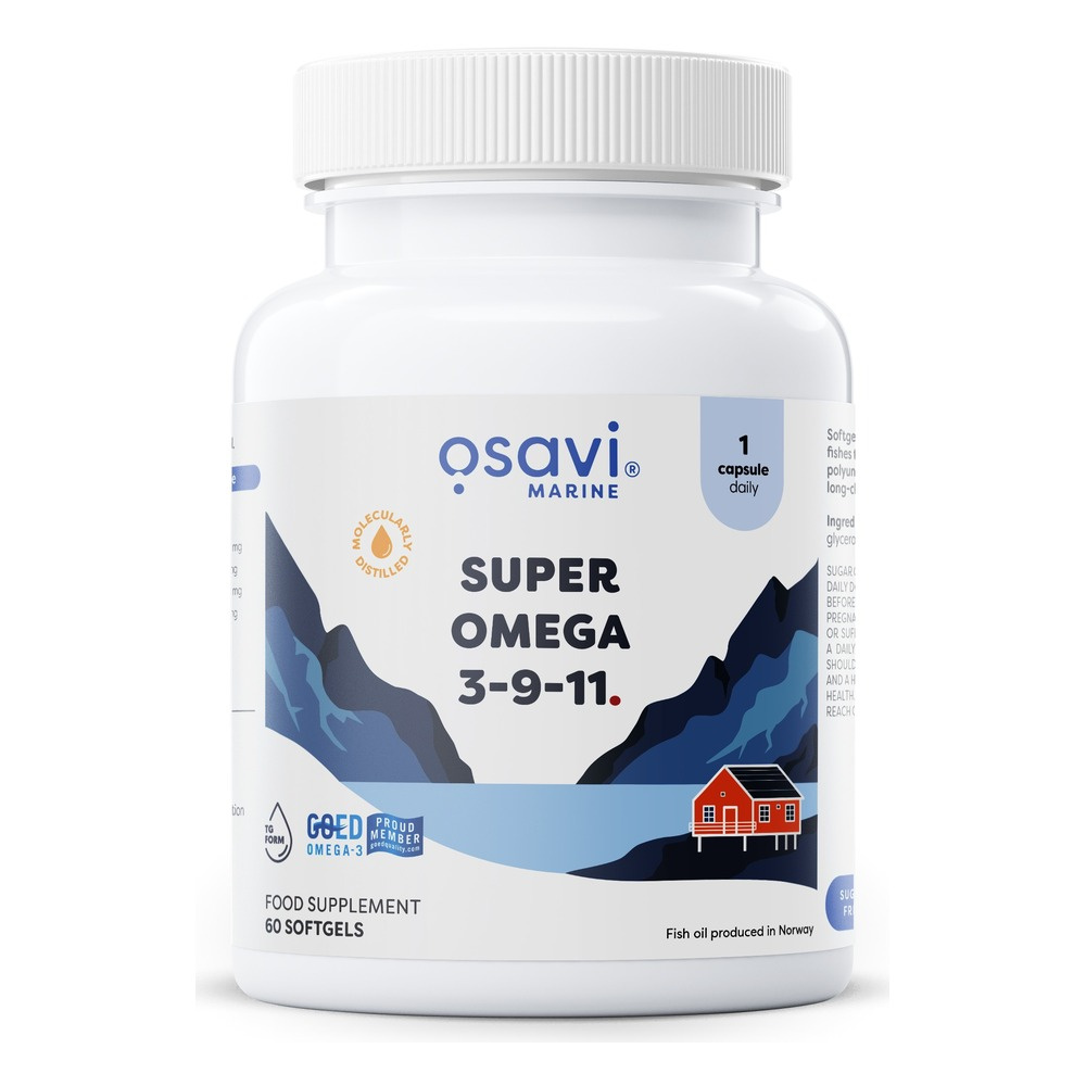Osavi Super Omega 3-9-11 60 kapsułek miękkich