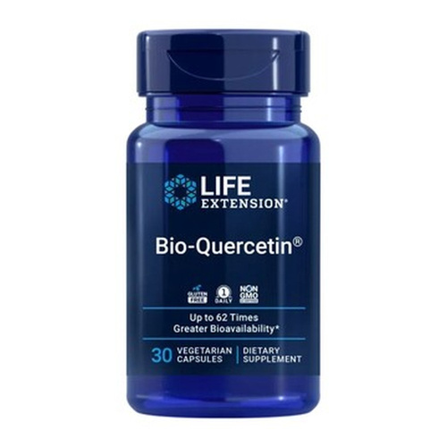 Life Extension Bio-Quercetin Supplement for Immune and Cardiovascular Health 30 Veggie Capsules
