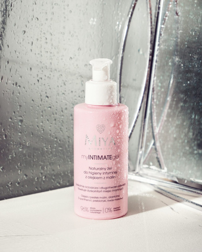 Miya myINTIMATEgel Natural Gel for Intimate Hygiene with Raspberry Oil 140ml