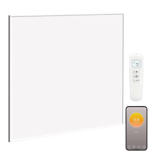 HOMCOM Wifi Smart Electric Heater, Far Infrared, Wall Mounted - 170W