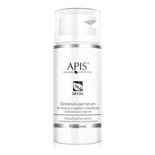 Apis Professional Detox Detoxifying Serum with Bamboo Charcoal and Joinized Silver for Oily and Combination Skin 100ml