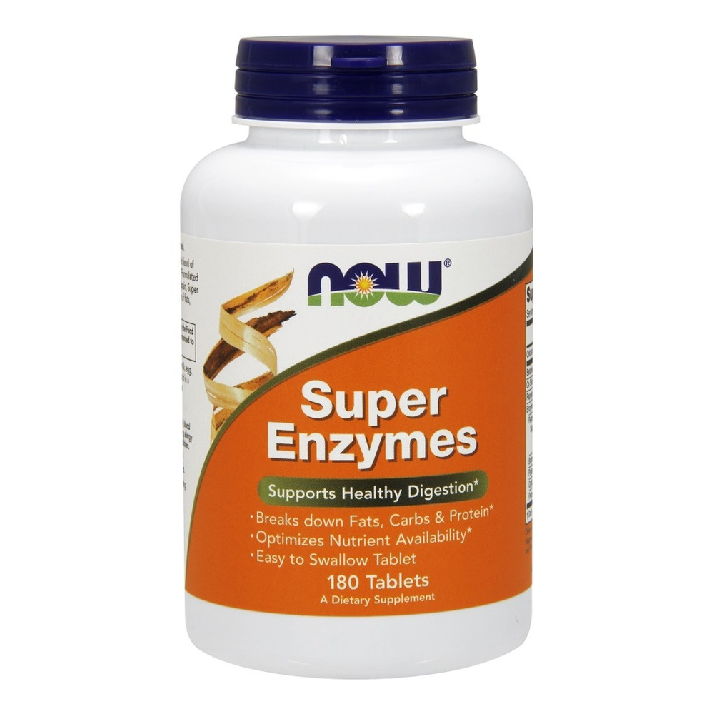 Now Foods Super Enzymes 180 Tabletek