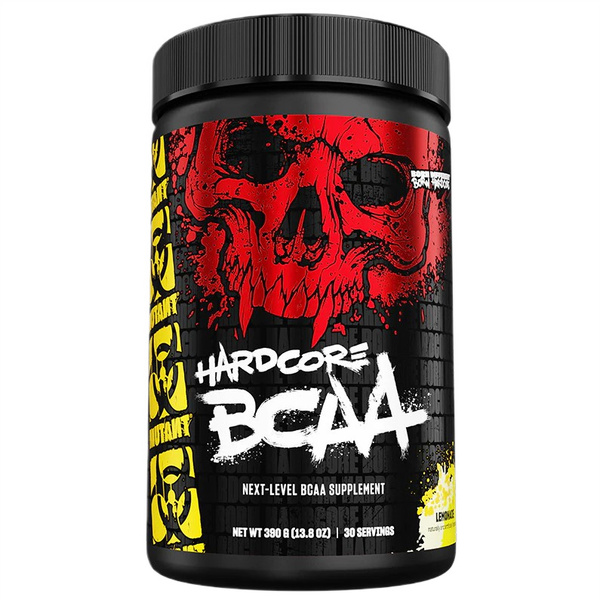 Mutant Hardcore BCAA w Proszku z Elektrolitami na Wydajność i Regenerację Smak Lemoniada 390g