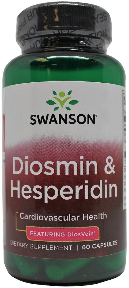 Swanson Diosmin & Hesperidin 60 Capsules
