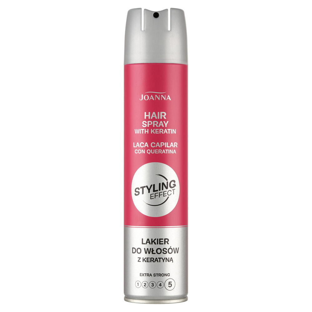 Joanna Styling Effect Ekstramocny Lakier do Włosów z Keratyną 250ml