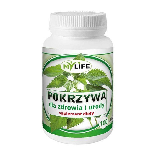 MyLife, Pokrzywa dla zdrowia i urody, tabletki, 100szt