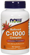 Now Foods Vitamin C-1000 Complex Complex Buforowana 250mg Bioflawonoidy 90 Tabletek