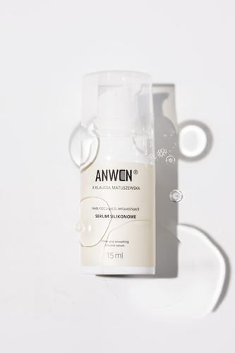 Anwen x Klaudia Matuszewska Nabłyszczająco-Wygładzające Serum Silikonowe do Włosów 15ml