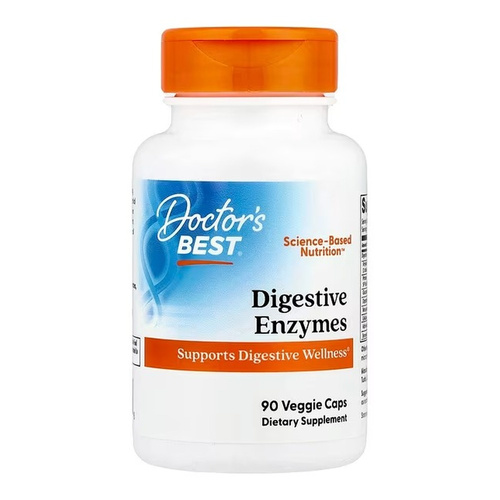 Doctor's Best Digestive Enzymes Capsules 90 vcaps