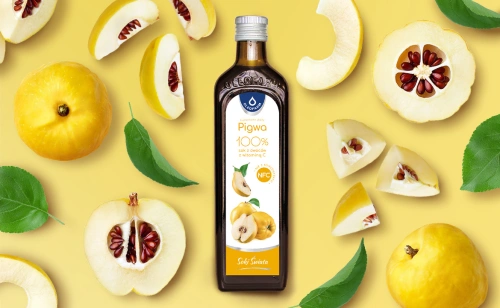 Oleofarm Sok z Pigwy NFC + witamina C Naturalne Wsparcie Odporności 490ml