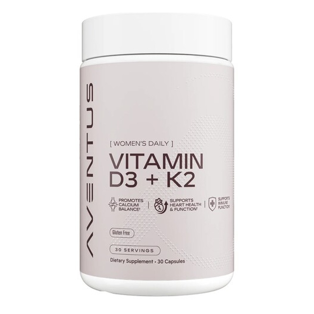 Aventus Supplements Witamina D3 + K2 30 kapsułek