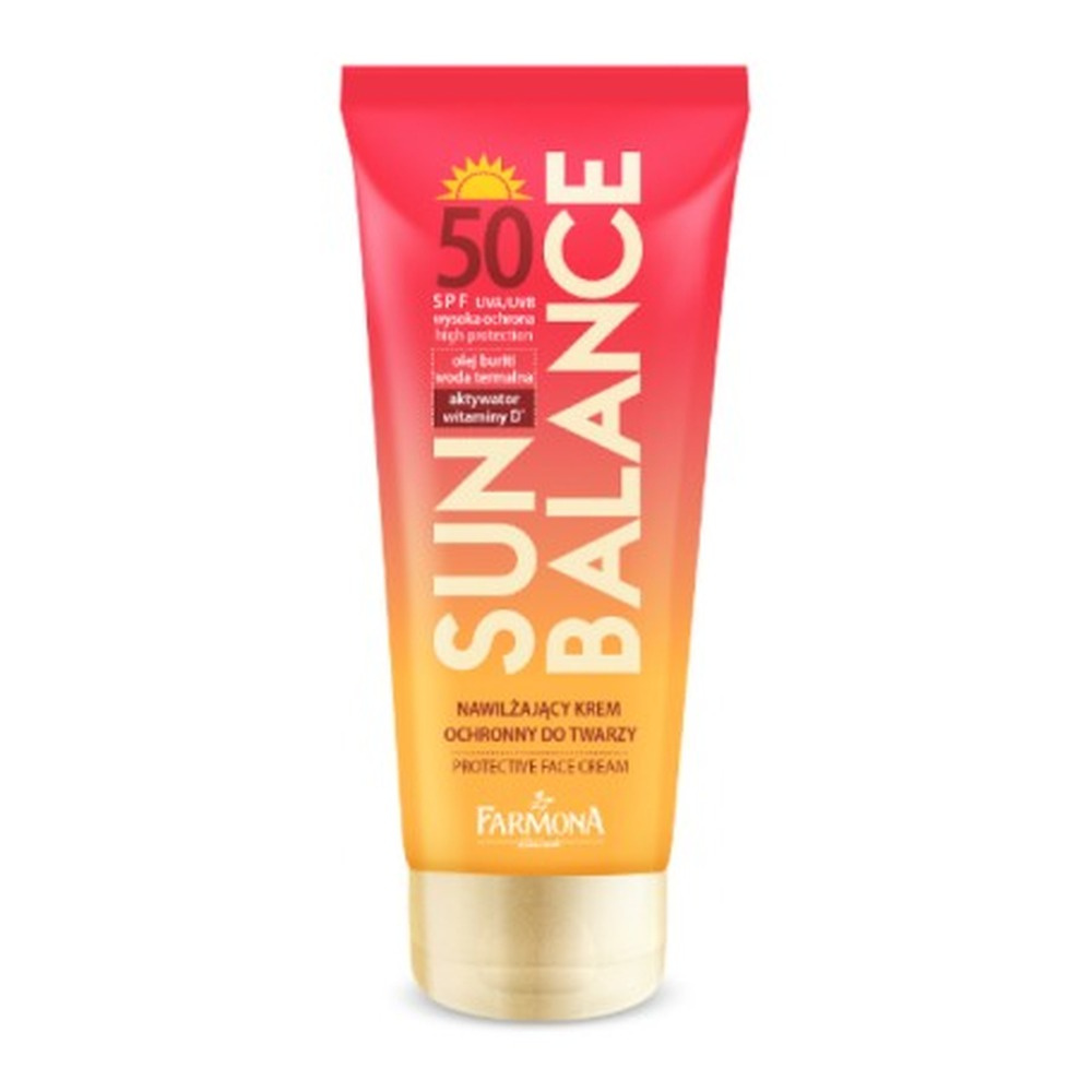 Farmona Sun Balance Waterproof Moisturizing Protective Face Cream SPF50 50ml