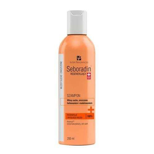 Seboradin Regenerujący Szampon do Włosów Suchych Zniszczonych Farbowaniem i Modelowaniem 200ml Best Before 17.01.27