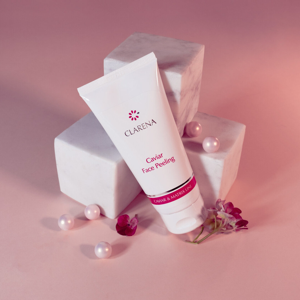 Clarena Caviar & Matrix Line Professional Face Peeling with Caviar for All Skin Types 100ml