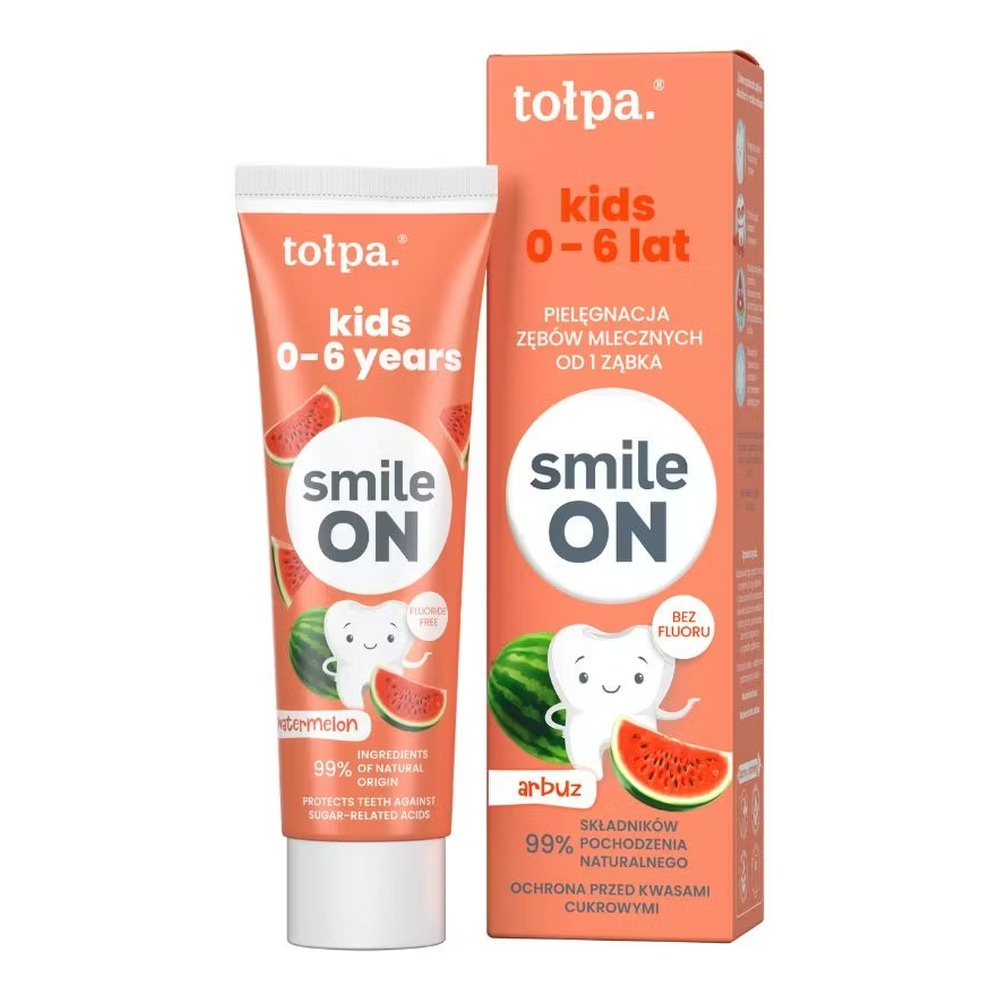 Tołpa ON smile kids 0-6 lat pasta do zębów dla dzieci, 75ml