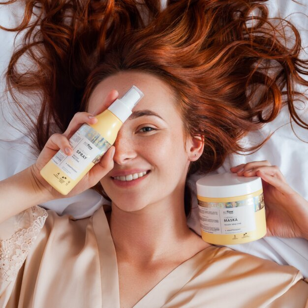 So! Flow Nourishing Mask for Curly Hair with Melon and Aloe Scent 400ml