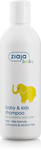 Ziaja Baby Chamomile Delicate Shampoo for Children and Babies over 6 Months Old Vegan 270ml