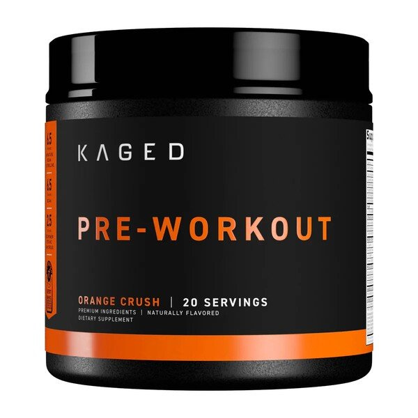 Kaged Muscle Pre-Kaged Orange Krush Odżywka Przedtreningowa Na Energię i Wydajność 588g