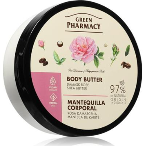 Green Pharmacy Body Butter Damask Rose and Shea Butter 200ml