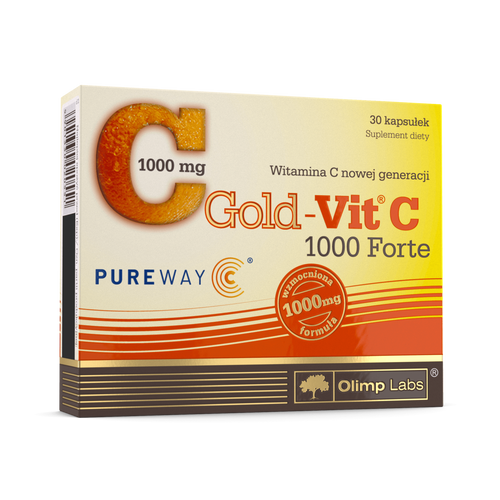 Olimp Gold - Vit C 1000 Forte Witamina C Nowej Generacji 30 Kapsułek