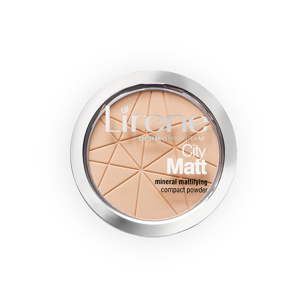Lirene City Matt Mineral Mattifying Powder No. 01 Transparent 9g