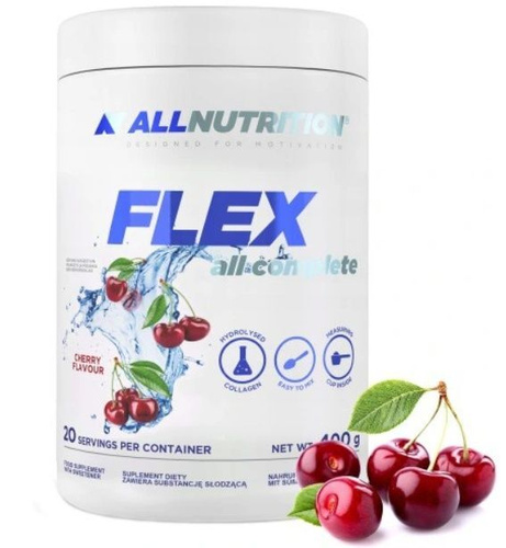Allnutrition Flex All Complete Hydrolyzed Collagen Powder Cherry 400g