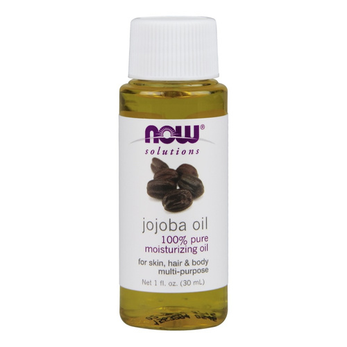 NOW Foods Solutions Jojoba Oil 100% Pure For Skin Hair and Body 30ml