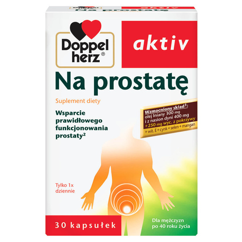 DoppelHerz Aktiv Prostate Support for Men 40+ 30 Capsules