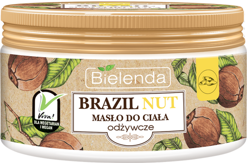 Bielenda Brazil Nut Masło do Ciała Odżywcze Wegańska Receptura 250ml