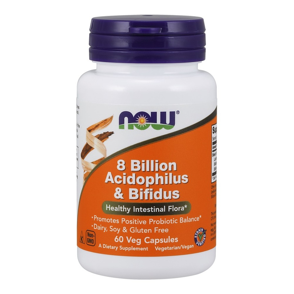8 Billion Acidophilus & Bifidus - 60 vcaps